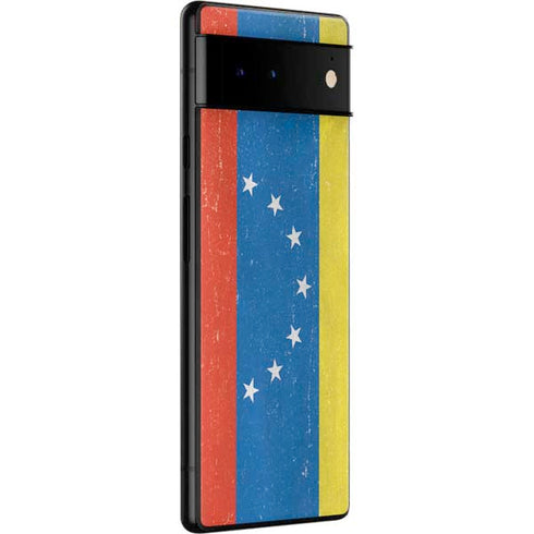 Venezuela Flag Distressed Google Pixel 6 Pro Skin